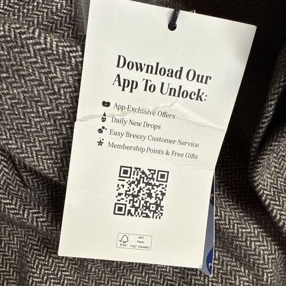 Cider Collar Cinched Waist Jumpsuit XS Tan Houndstooth Pleated NWT - Picture 5 of 10